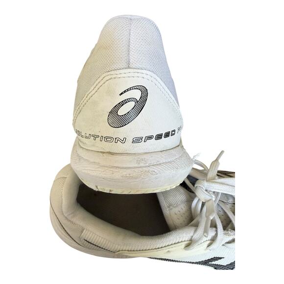 Asics Solution Speed FF Low Top Lace Up White Running Sneakers Men's Size 10 - Picture 14 of 14